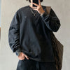 Fade Torn Boxy Sweatshirt