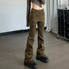 Kadın Vintage Pantolon, yakın çekim — Navra Wear