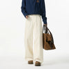 Oversized Cord Straight Trousers