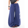 Wide Leg Harf Baskılı Jogger, yan görünüm — Navra Wear
