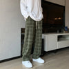Check Cord Casual Trousers