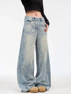 Heritage High-Rise Relaxed Torn Denim