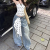 Butter-Smooth Rinse High-Rise Bell Leg Denim