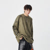 Bisiklet Yaka Sweatshirt, detay görünüm — Navra Wear