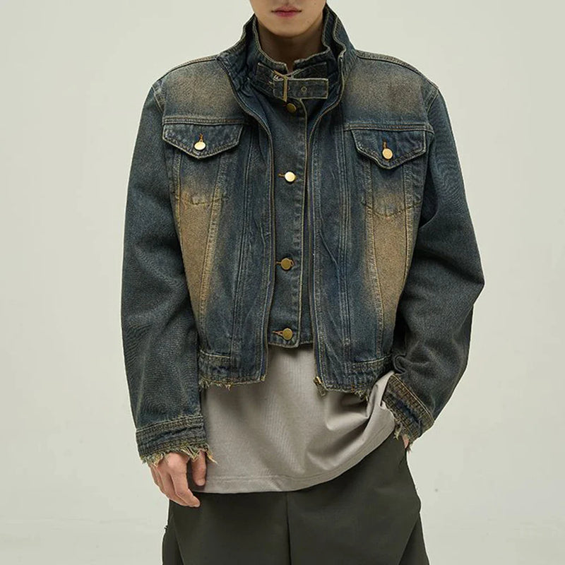 Premium Heritage Moto Denim Jacket