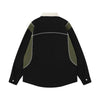 Alphabet Embroidered Panel Casual Top