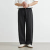 Washed Straight Summer Trousers