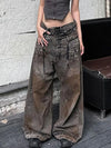 Raw Hem Realness Batik Rinse High Denim
