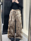 Wild Print Mosaic Relaxed Heritage Wide Denim