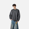 Color Block Bisiklet Yaka Sweatshirt, kombin görünüm — Navra Wear