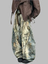 Oversized Western Style Stitched Denim