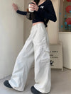 Women's Modern Bell-Leg Utility Trousers
