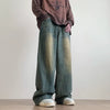 Heritage Faded Blue Bell Leg Denim