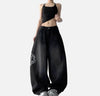 Durable Stitched Bell Leg Denim