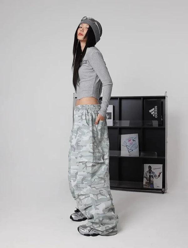 Cold Camo Parachute Trousers alternatif görünüm