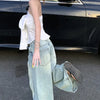 Trendsetter Oversized Rinse Bell Leg Denim