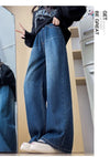 Comfortable High-Rise Bell Leg Denim