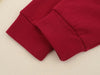 Embroidery Hop Hio Letter Flexible Long Sleeve T-Shirt