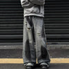 Heritage Metro Torn Classic Wide Denim