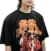 Urban Chill Noir-Edge Short Sleeve Cotton T-Shirt