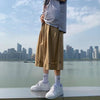 Lightweight Casual Knee-Length Utility Denim Shorts