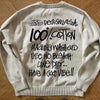 Harf Baskılı Sweatshirt, kombin görünüm — Navra Wear