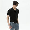 Open-Stitch Knit Casual Short Top