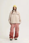 2000s Cozy Oversized Fleece Faux Fur Sweatshirt