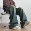 Heritage Blue Wide Legged Denim