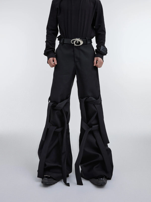 Y2K Black Baggy Trousers