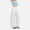 2000s White Metro Bell Leg Denim