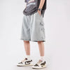 Baggy Jean Şort, önden görünüm — Navra Wear