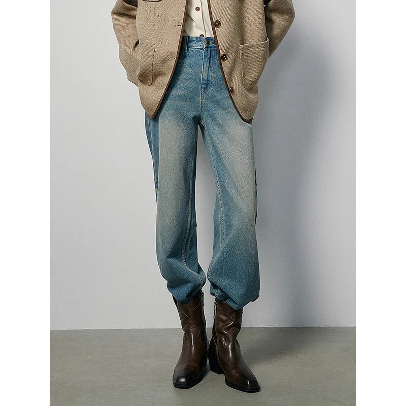 High-Rise Relaxed Classic Denim