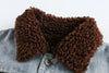 Sherpa Spliced Faux Fur Field Jacket