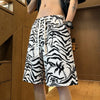 Glacial Silk Print Shorts