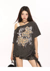 Chrysalis Print Relaxed-Cut Short Sleeve T-Shirt