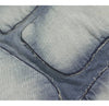 Vintage Yıkanmış Yırtık Detaylı Jean Şort, yakın çekim — Navra Wear