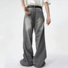 High-Waisted Babe Faded Classic Denim