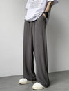 Wide Leg Çizgili Pantolon, stil görünüm — Navra Wear