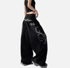 Durable Stitched Bell Leg Denim