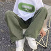 Metro Ombre Green Denim High-Rise Denim