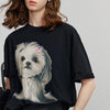 Chic Short Sleeve Heat-Wave T-Shirt