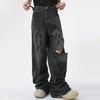 Heritage Faded Torn Classic Denim