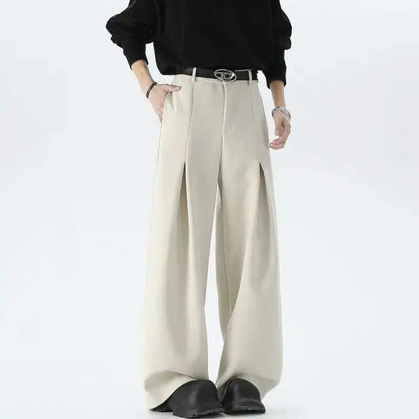 American Pleat Wide-Leg