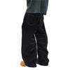 Metro Spliced Bell Leg Relaxed Denim