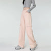 Pink Safari High-Rise Trousers