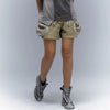 Fringe Punk Cargo Shorts