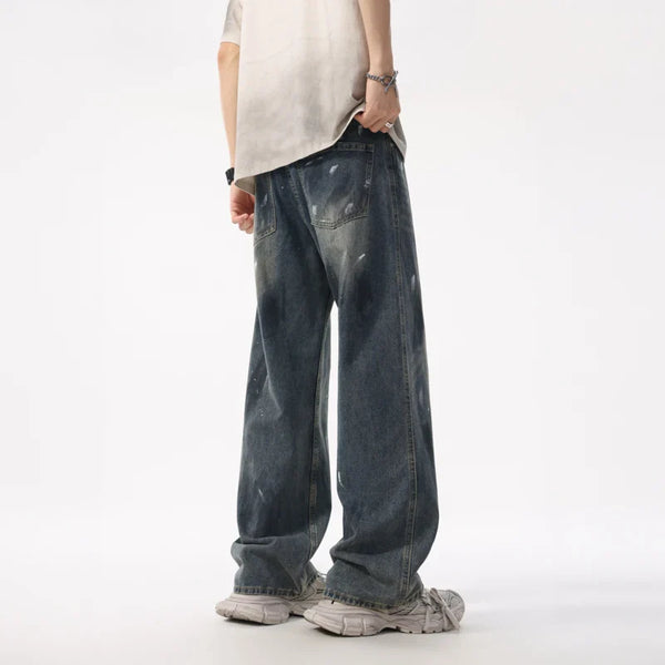 High Quality Relaxed Graphic Classic Denim alternatif görünüm