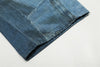 Yıkanmış Yırtık Detaylı İspanyol Paça Jean Pantolon, detay görünüm — Navra Wear