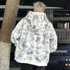 Milky Star Zip-Up Sweatshirt